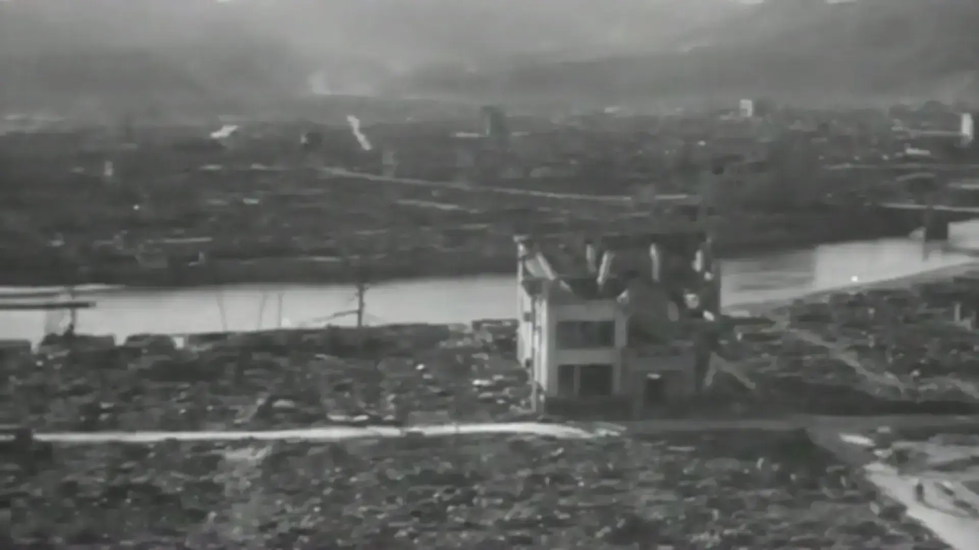 תיעוד מהירושימה לאחר נפילת פצצת האטום במלחמת העולם השנייה