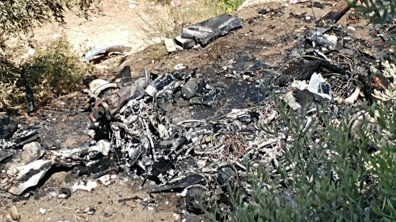 זירת התרסקות מטוס כפר זלפה זירת התרסקות מטוס כפר זלפה