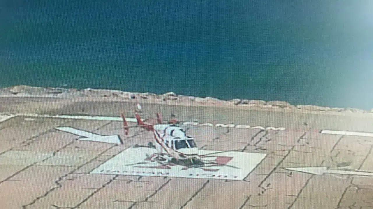 מטוס עם פצועי התאונה ליד גבעת עוז נחות בבית החולים רמב"ם מטוס עם פצועי התאונה ליד גבעת עוז נחות בבית החולים רמב"ם