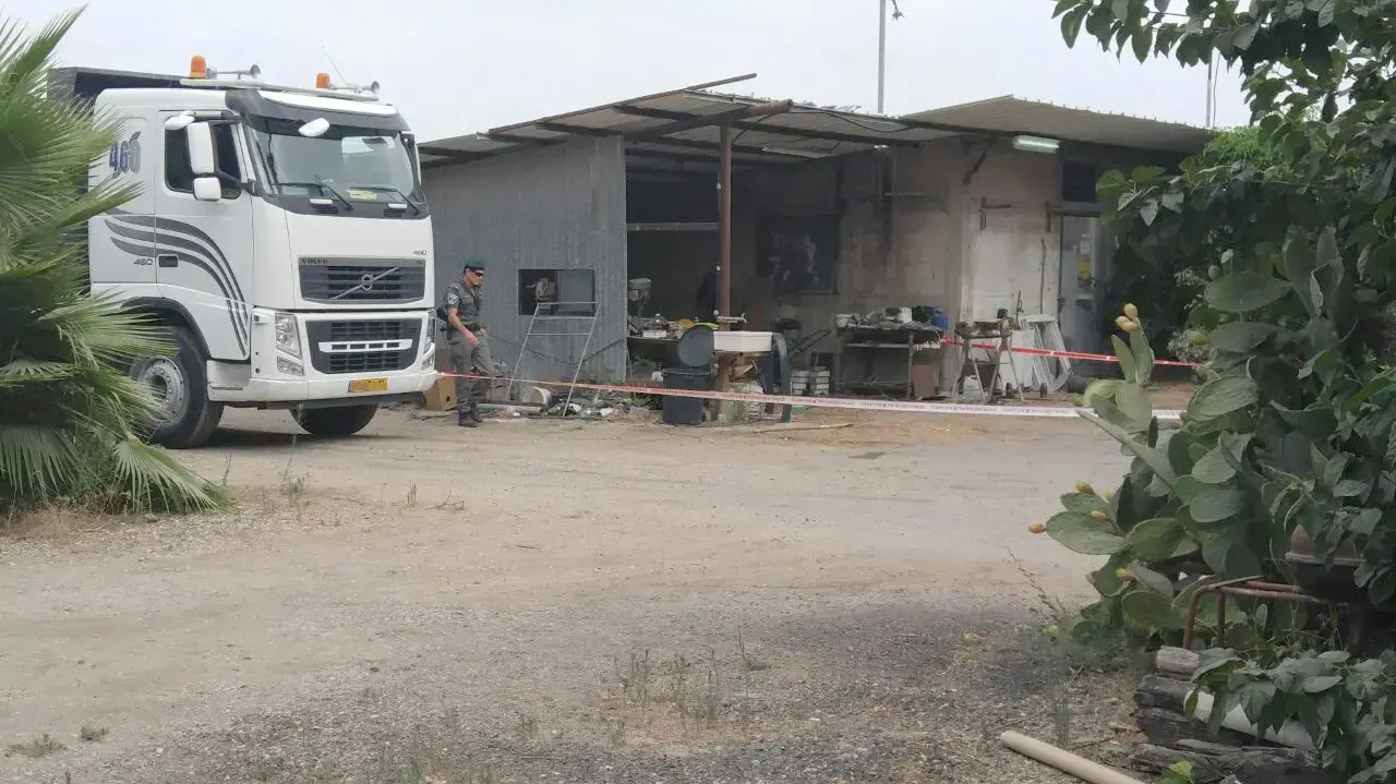 מקום הירי בשודד, בית אלעזרי. 14 באוגוסט 2016