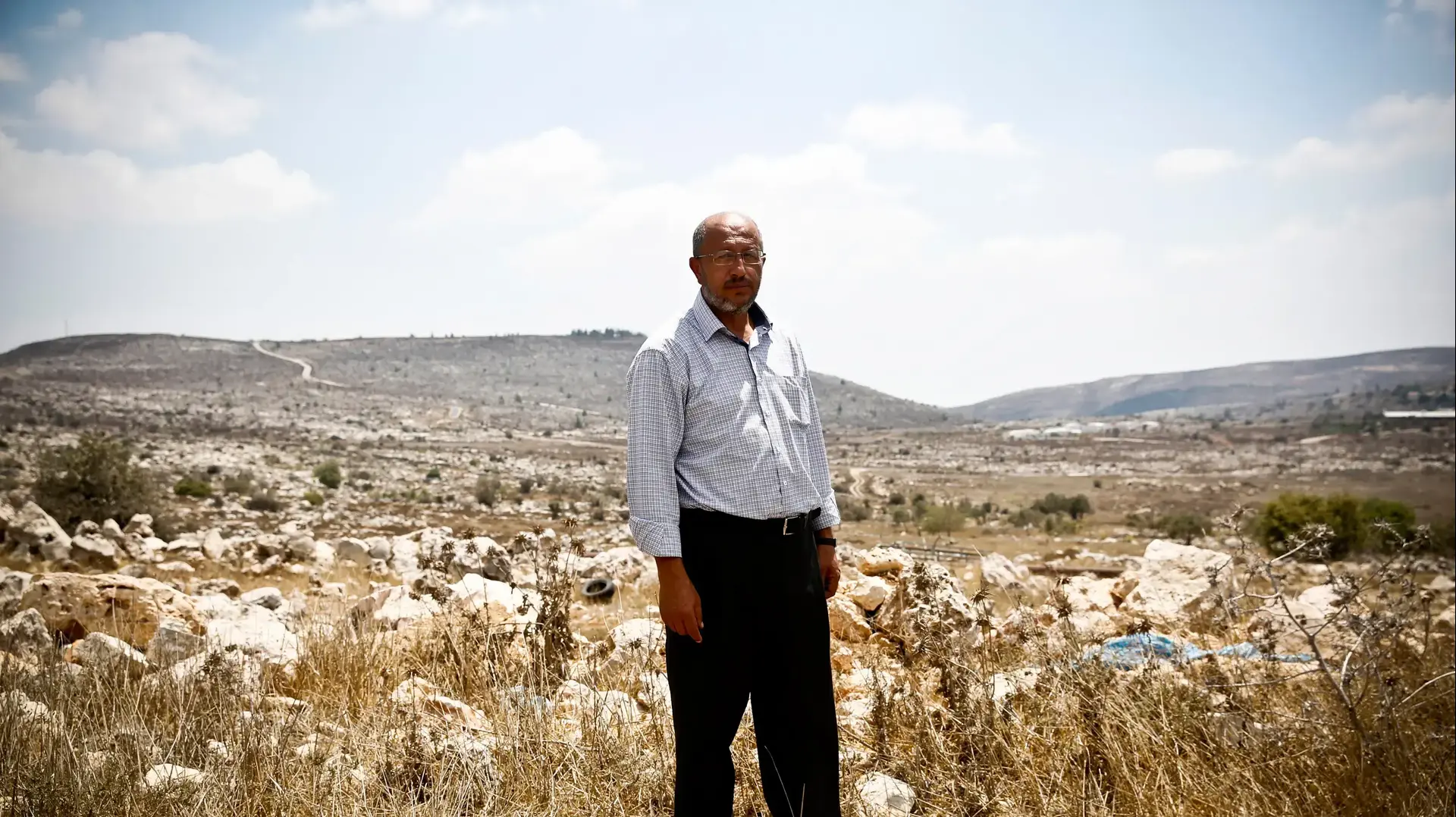 איברהים ג'עמה, מבעלי הקרקעות בעמונה, אוגוסט 2016 איברהים ג'עמה, מבעלי הקרקעות בעמונה, אוגוסט 2016