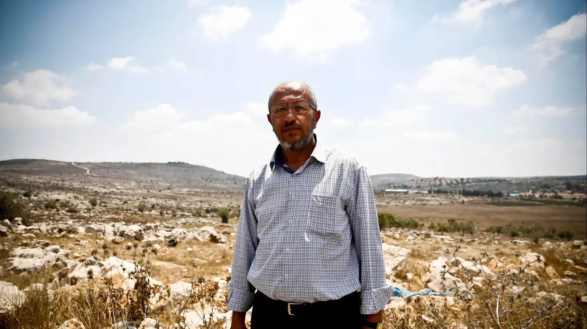 איברהים ג'עמה, מבעלי הקרקעות בעמונה, אוגוסט 2016 איברהים ג'עמה, מבעלי הקרקעות בעמונה, אוגוסט 2016