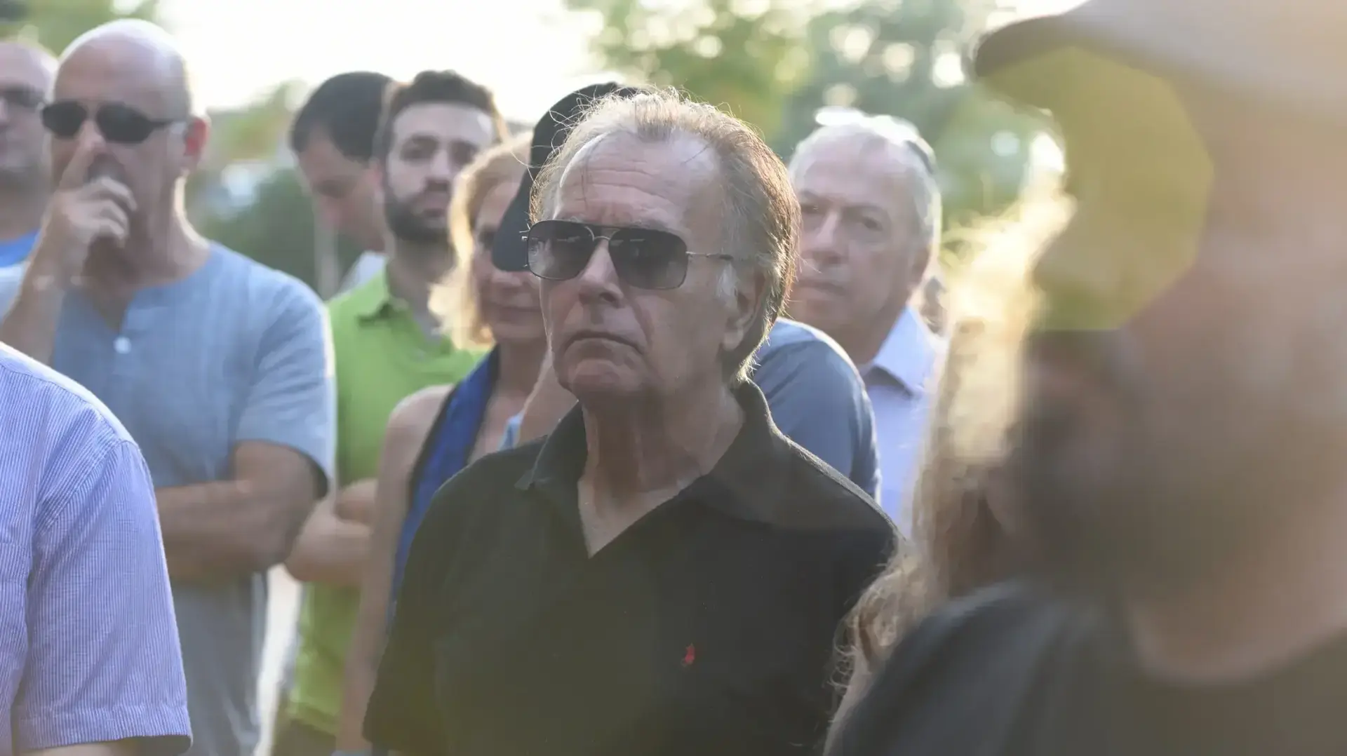 קובי אשרת בהלווית נחום היימן קובי אשרת בהלווית נחום היימן