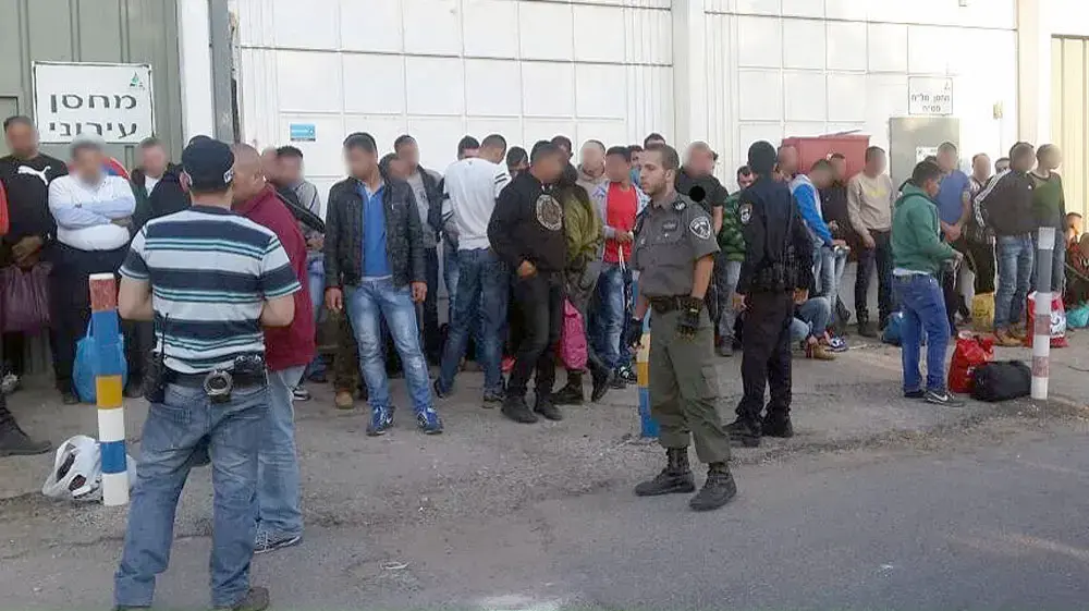 שוהים בלתי חוקיים שנתפסו בישראל שוהים בלתי חוקיים שנתפסו בישראל