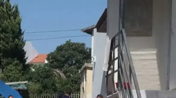 זירת נפילת רקטה בשדרות 
