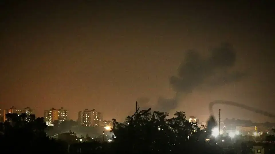 תקיפה של צה"ל באזור בית חאנון ברצועת עזה 21 אוגוסט 2016