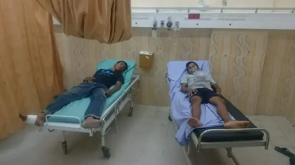 פצועים ברצועת עזה מתקיפת צה"ל בתגובה לירי רקטה על שדרות 21.8.2016 פצועים ברצועת עזה מתקיפת צה"ל בתגובה לירי רקטה על שדרות 21.8.2016