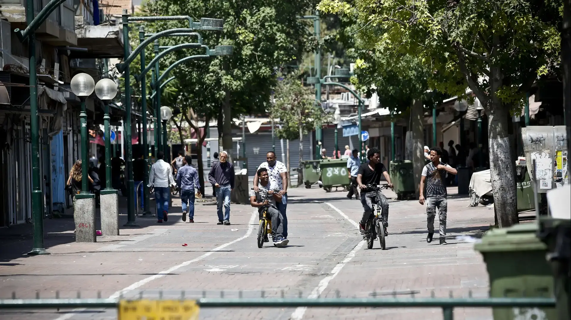 אזור התחנה המרכזית בתל אביב. אוגוסט 2016 אזור התחנה המרכזית בתל אביב. אוגוסט 2016