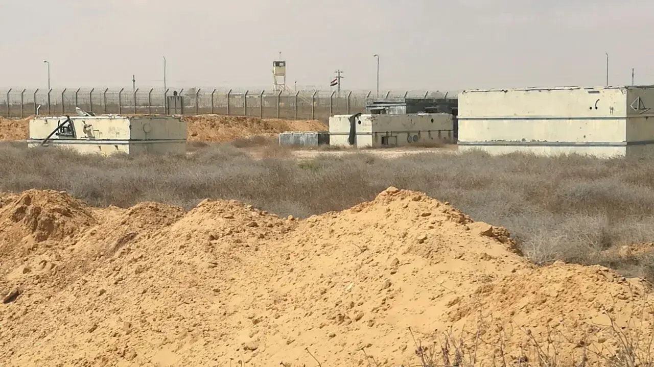 מפגש הגבולות ישראל-עזה-מצרים עליו מאיימים דעאש סיני, אוגוסט 2016