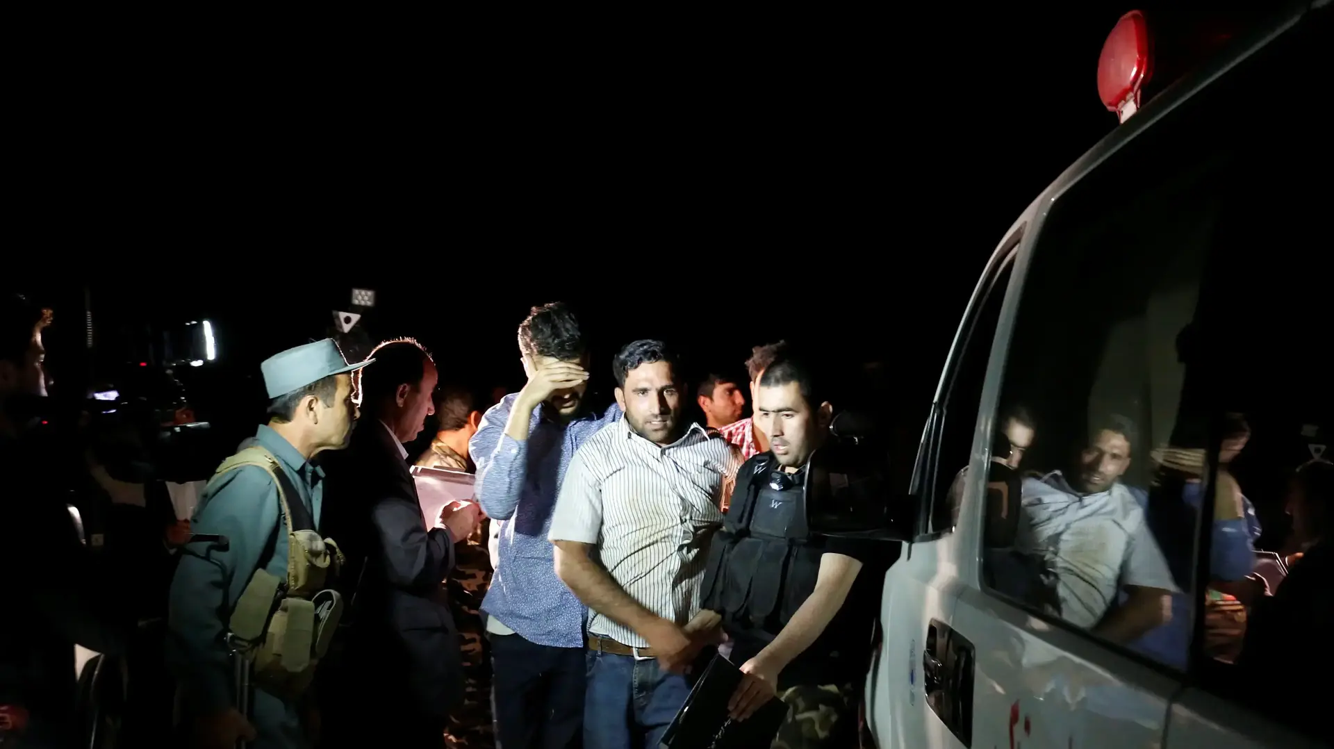 פריצת חמושים לאוניברסיטה האמריקנית בקאבול, אפגניסטן. אוגוסט 2016