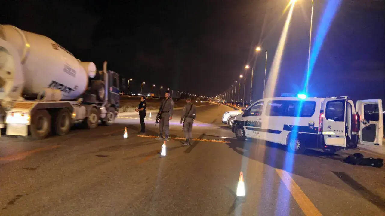 המשטרה פרסה מחסומים באזור הנגב בעקבות התרעה ביטחונית, 24 באוגוסט 2016 המשטרה פרסה מחסומים באזור הנגב בעקבות התרעה ביטחונית, 24 באוגוסט 2016