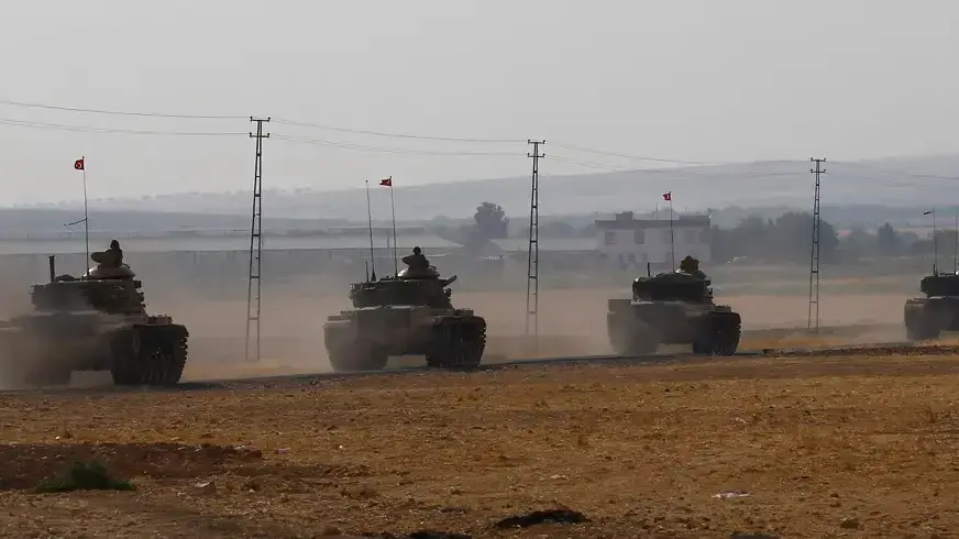 טנקים של טורקיה בדרכם לגבול עם סוריה, 25 באוגוסט 2016 טנקים של טורקיה בדרכם לגבול עם סוריה, 25 באוגוסט 2016
