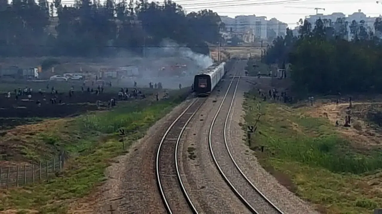 שריפת קרון רכבת, סמוך לאיזור התעשייה בחדרה. אוגוסט 2016 שריפת קרון רכבת, סמוך לאיזור התעשייה בחדרה. אוגוסט 2016