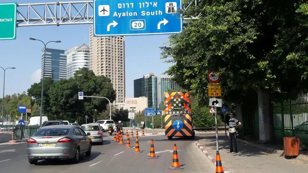 עבודות רכבת ישראל בנתיבי איילון במהלך השבת 26 אוגוסט 2016