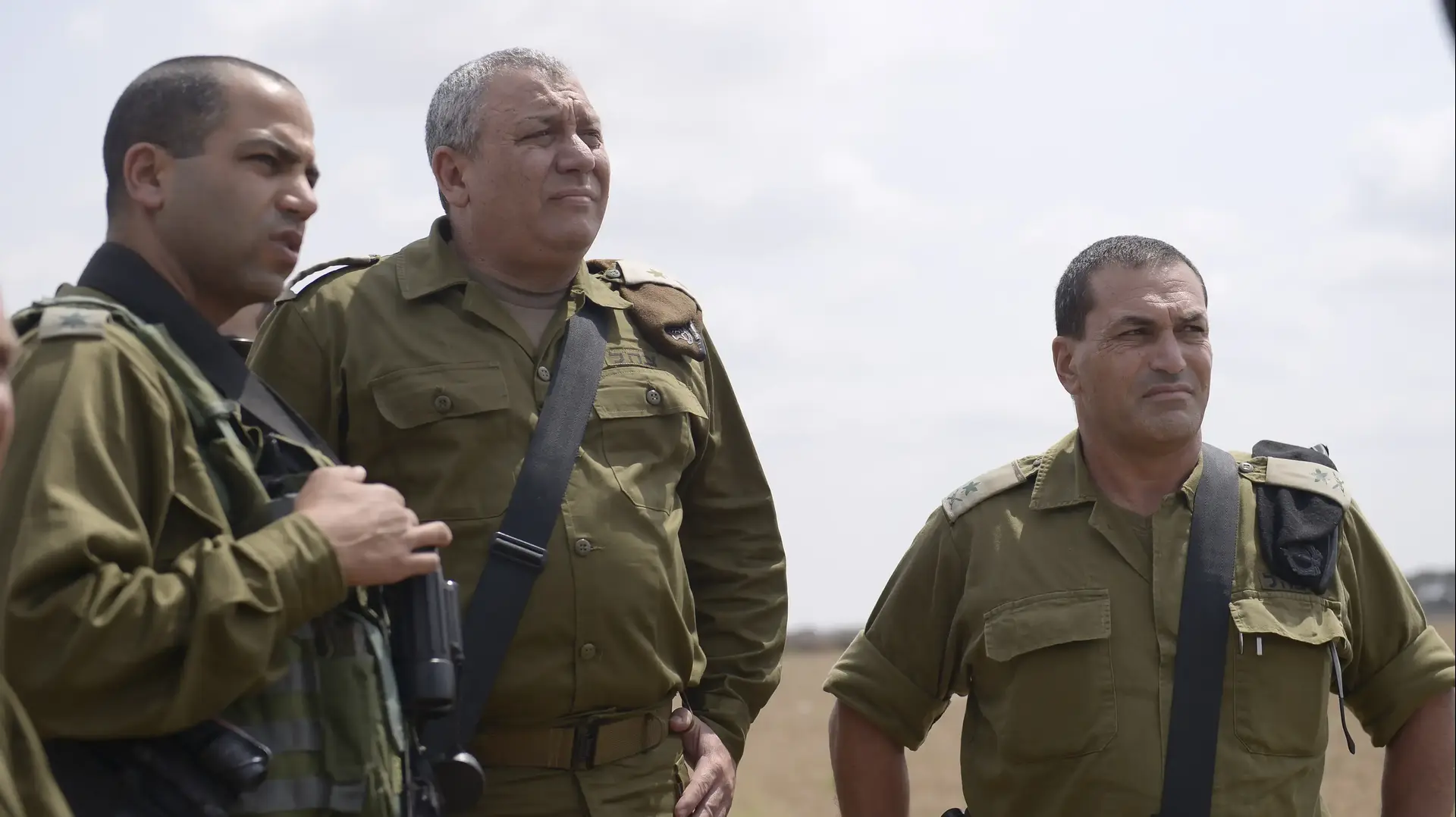 ביקור ברמטכ"ל גדי איזנקוט באוגדת עזה ביקור ברמטכ"ל גדי איזנקוט באוגדת עזה
