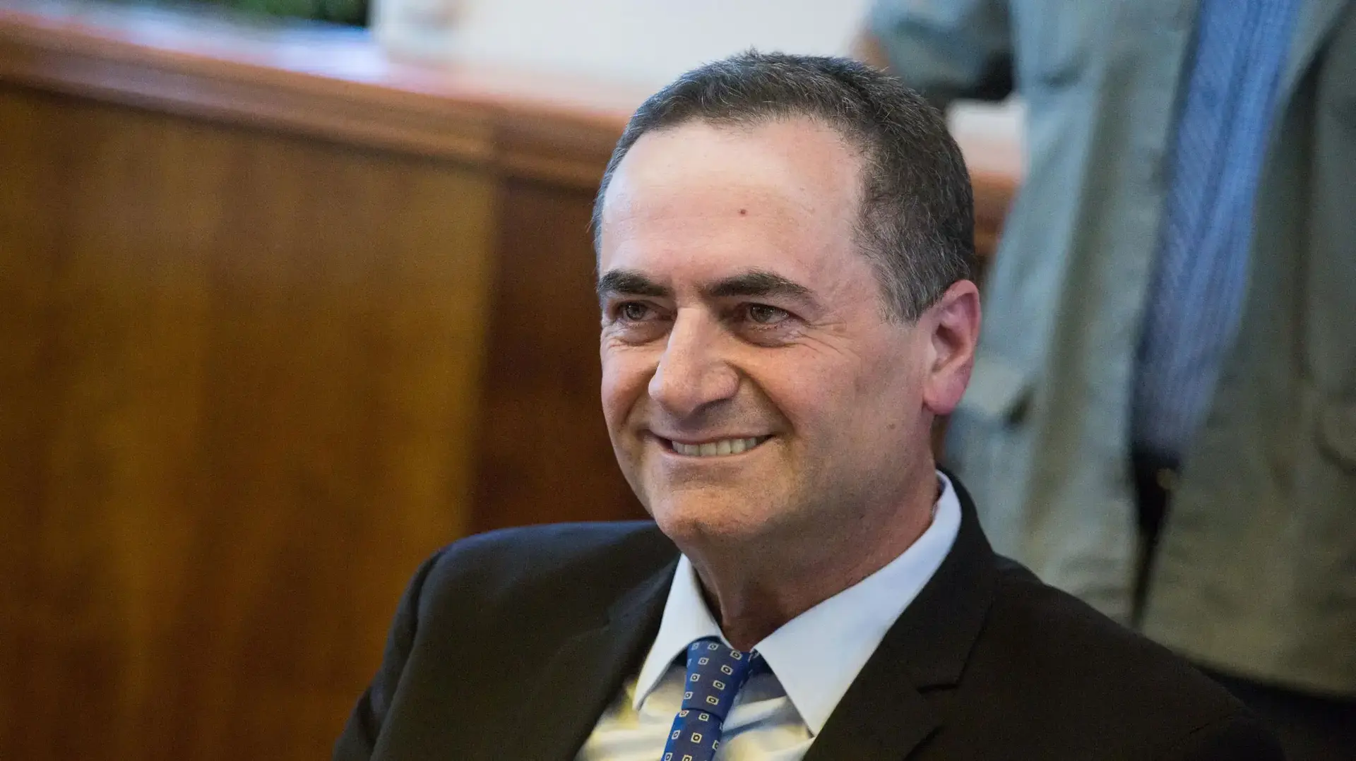 שר התחבורה ישראל כץ. ישיבת ממשלה 4 בספטמבר 2016
