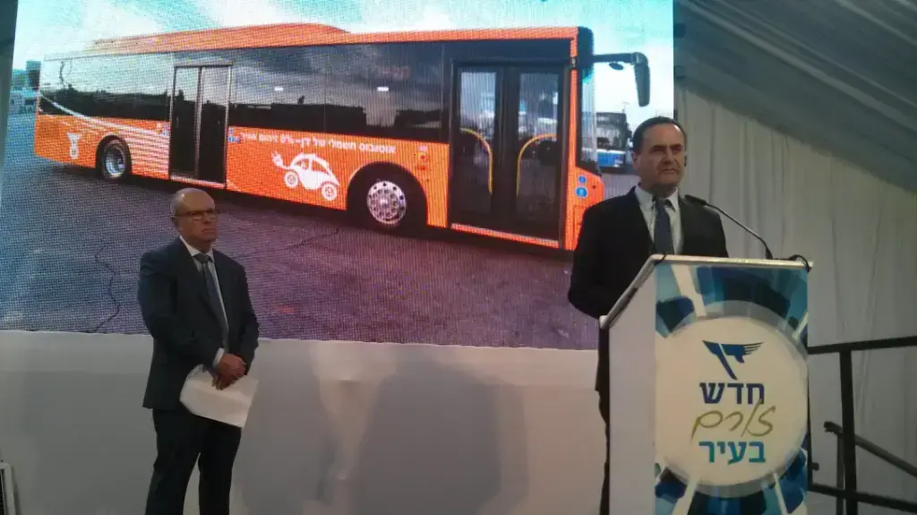 השקת האוטובוס החשמלי של חברת דן, תחנת רידינג תל אביב. 15 בספטמבר 2016 השקת האוטובוס החשמלי של חברת דן, תחנת רידינג תל אביב. 15 בספטמבר 2016