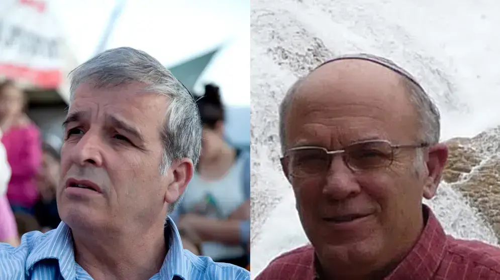 יו"ר מועצת יש"ע אבי רואה ופנחס ולרשטיין