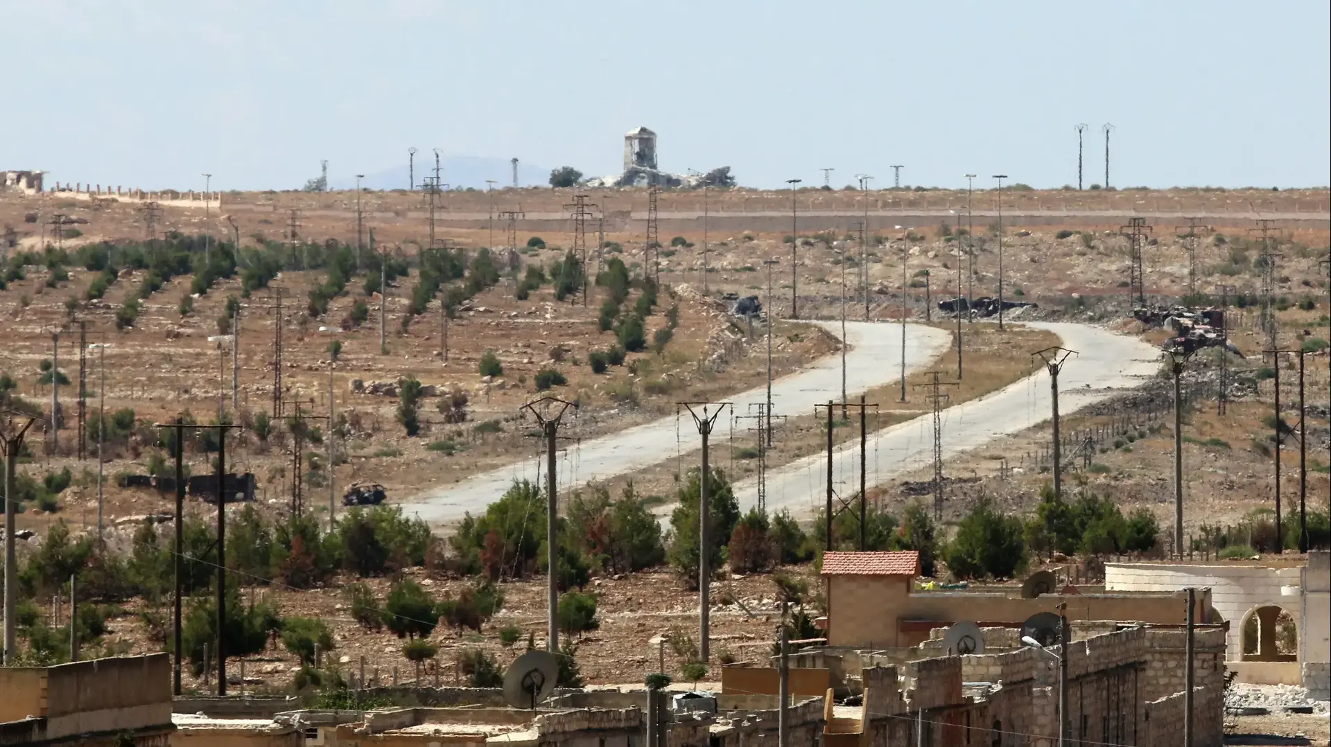 דרך קסטילו בחאלב שבסוריה, שנסיגה ממנה כלולה בהסכם הפסקת האש במדינה, ספטמבר 2016