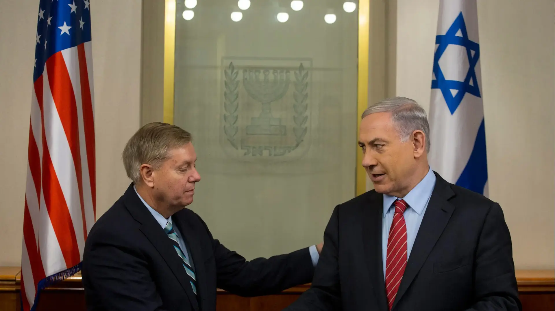 ראש הממשלה בנימין נתניהו נפגש עם הסנאטור הרפובליקני לינדזי גראהם בירושלים