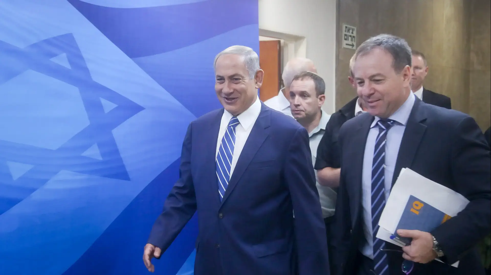 בנימין נתניהו ויואב הורביץ, 18 בספטמבר 2016 בנימין נתניהו ויואב הורביץ, 18 בספטמבר 2016