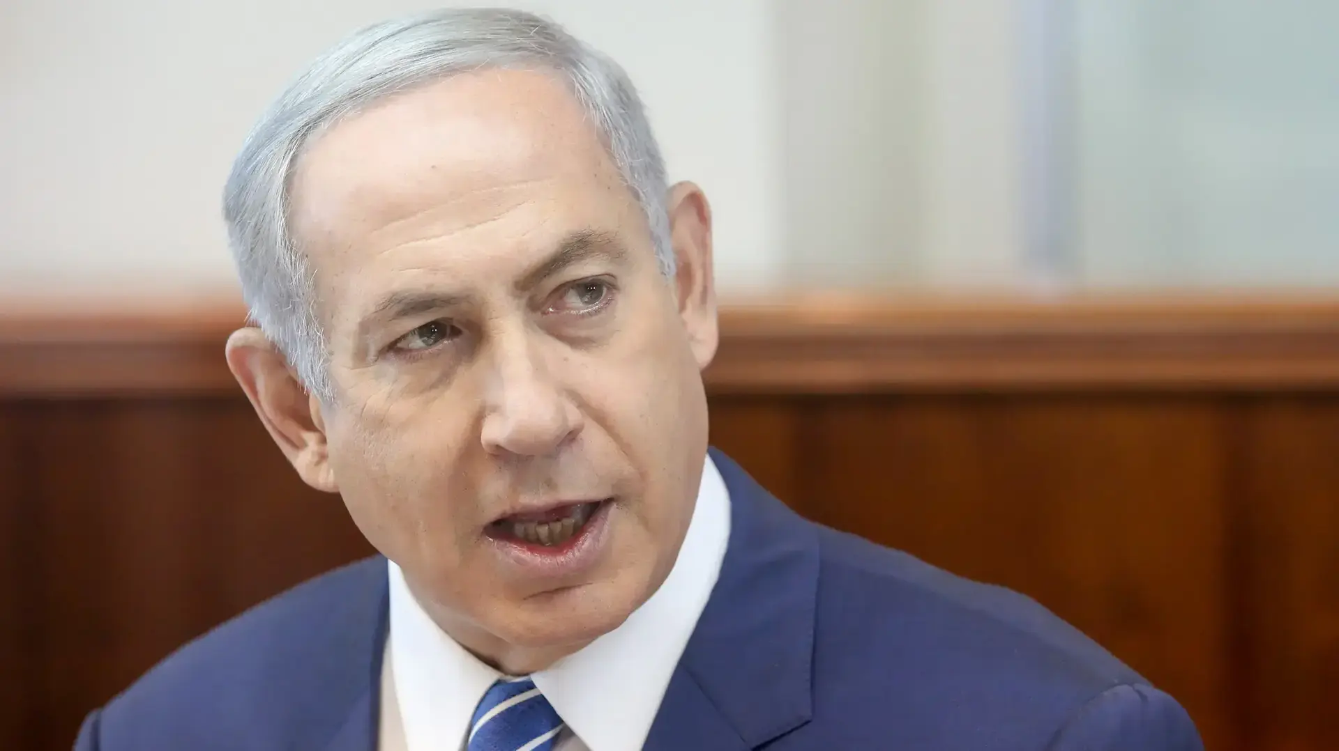 בנימין נתניהו בישיבת ממשלה, 18 בספטמבר 2016