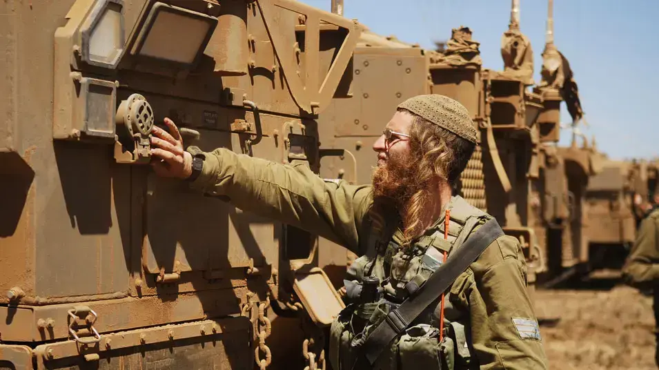 חייל חרדי של חטיבת גולני