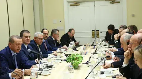 ארדואן נפגש עם נציגי ארגוני יהודים בארצות הברית, 22 בספטמבר 2016 ארדואן נפגש עם נציגי ארגוני יהודים בארצות הברית, 22 בספטמבר 2016