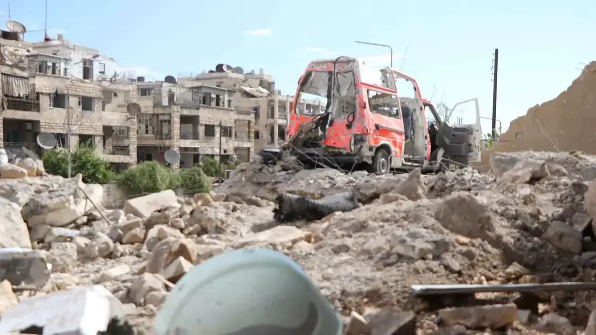 מרכזי סיוע אזרחיים שהופצצו על ידי כוחות המשטר הסורי, חאלב, 23 בספטמבר 2016