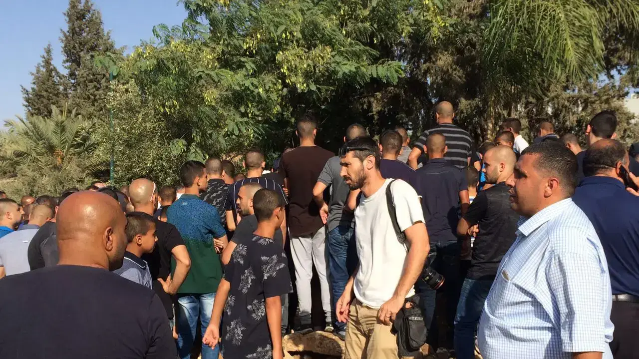 הלווית דועאא אבו שרך, שנרצחה בלוד, בית העלמין לוד הלווית דועאא אבו שרך, שנרצחה בלוד, בית העלמין לוד