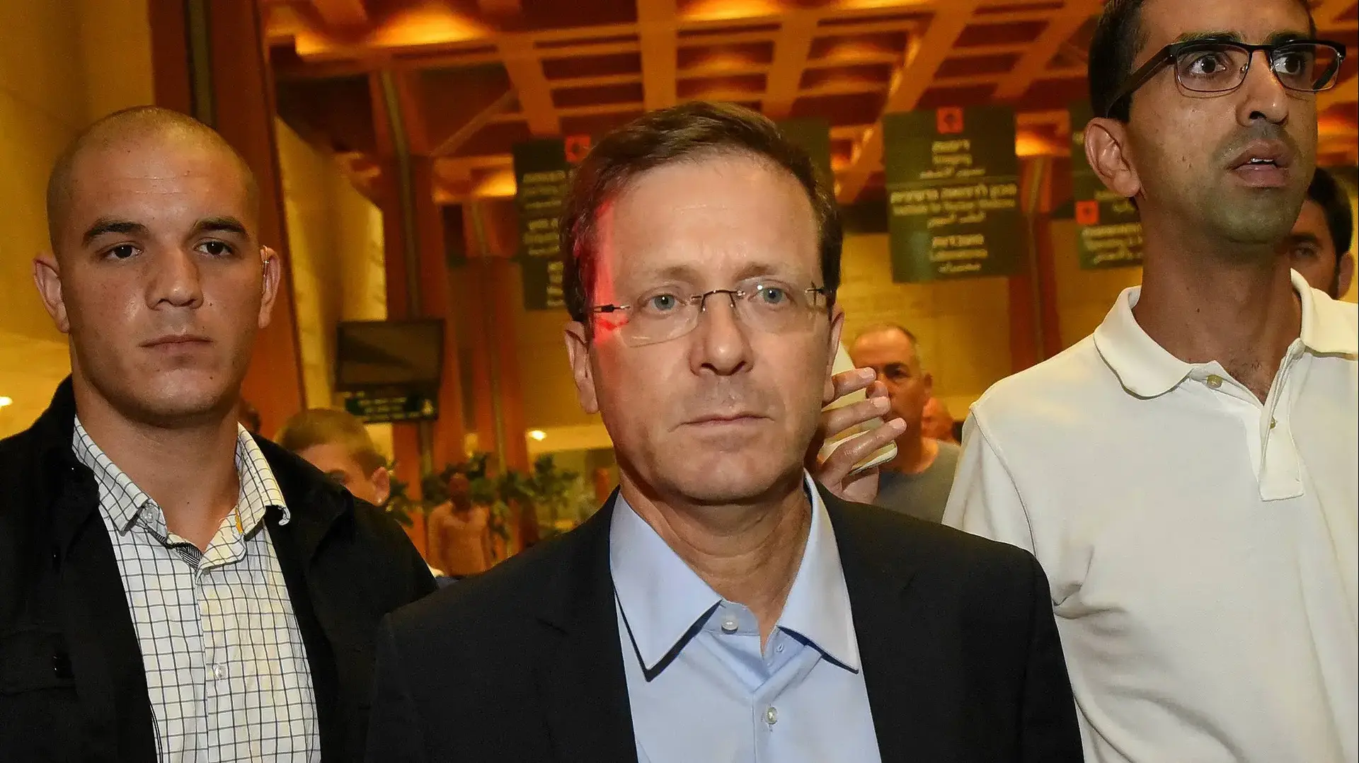 יצחק הרצוג, בית חולים שיבא בתל השומר. 27 בספטמבר 2016 יצחק הרצוג, בית חולים שיבא בתל השומר. 27 בספטמבר 2016