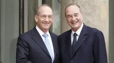 אולמרט שיראק בפריז