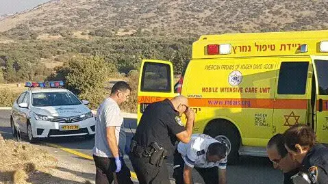 רוכב אופניים נהרג בתאונת דרכים בגליל העליון, 7 באוקטובר 2016