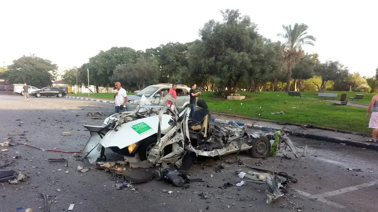 פיצוץ ברכב ברחוב לה גארדיה בתל אביב, אוקטובר 2016