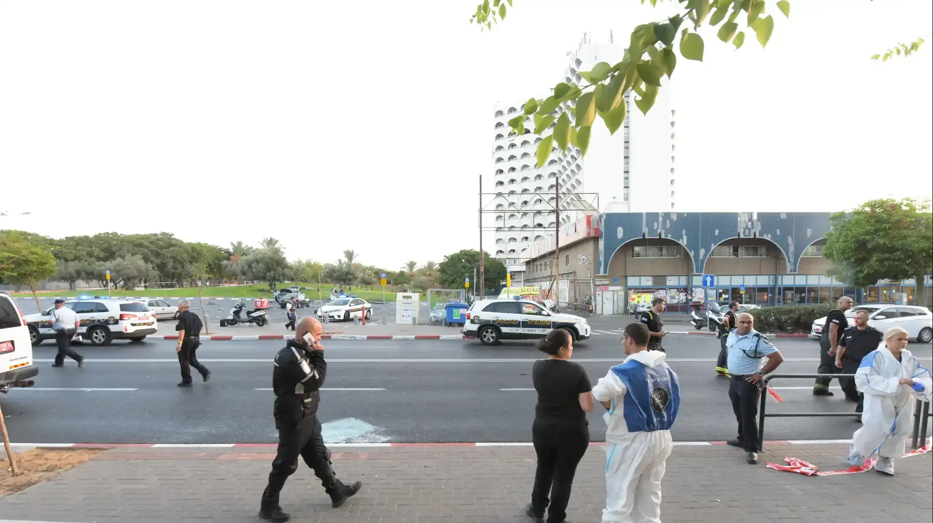 גבר נהרג בפיצוץ כלי רכב בשכונת יד אליהו שבדרום תל אביב, 16 באוקטובר 2016