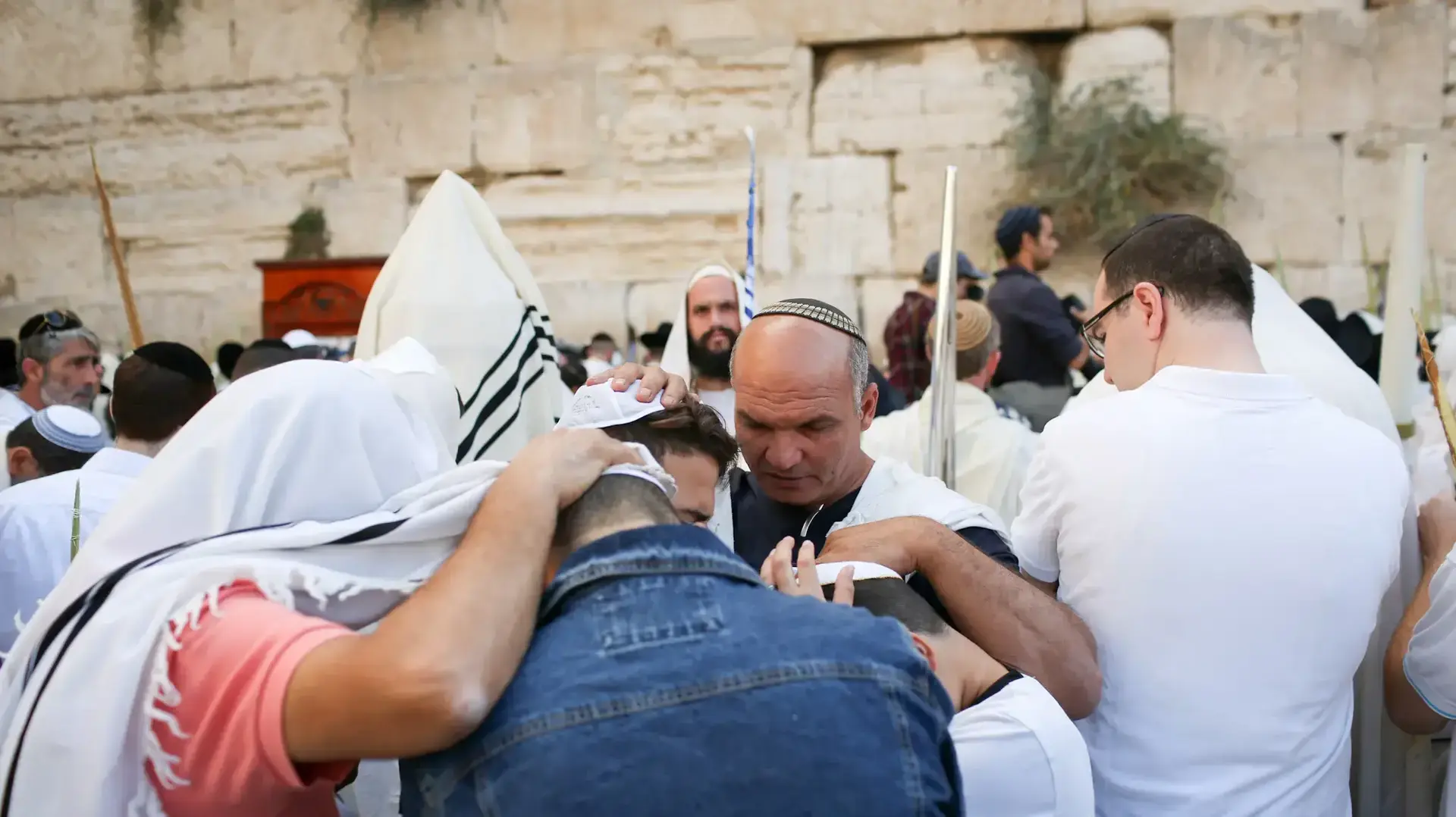 ברכת הכהנים המסורתית, רחבת הכותל המערבי, ירושלים. אוקטובר 2016 ברכת הכהנים המסורתית, רחבת הכותל המערבי, ירושלים. אוקטובר 2016