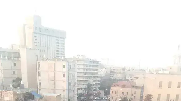 עצרת קריאה להסכם מדיני שחתמה את צעדת התקווה של "נשים עושות שלום", בית ראש הממשלה, ירושלים. 19 באוקטובר 2016