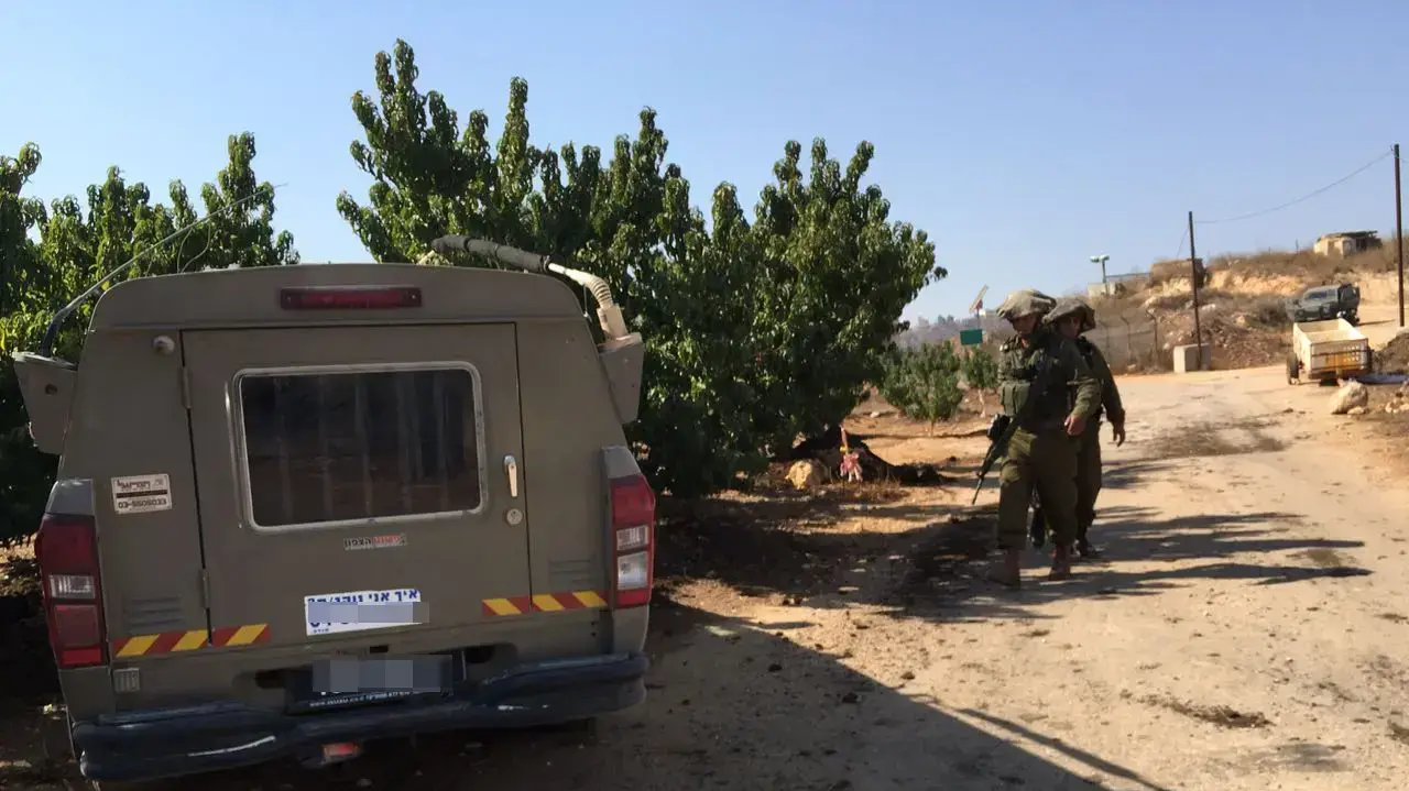 אזור ירי מכיוון לבנון. סמוך למטולה, 26 באוקטובר 2016 אזור ירי מכיוון לבנון. סמוך למטולה, 26 באוקטובר 2016