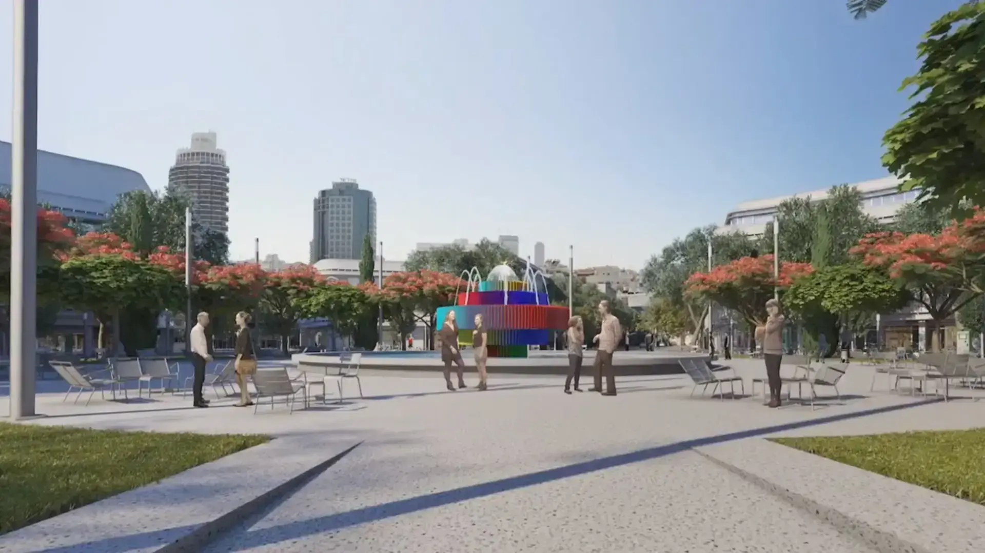 כיכר דיזנגוף הדמיה כיכר דיזנגוף הדמיה