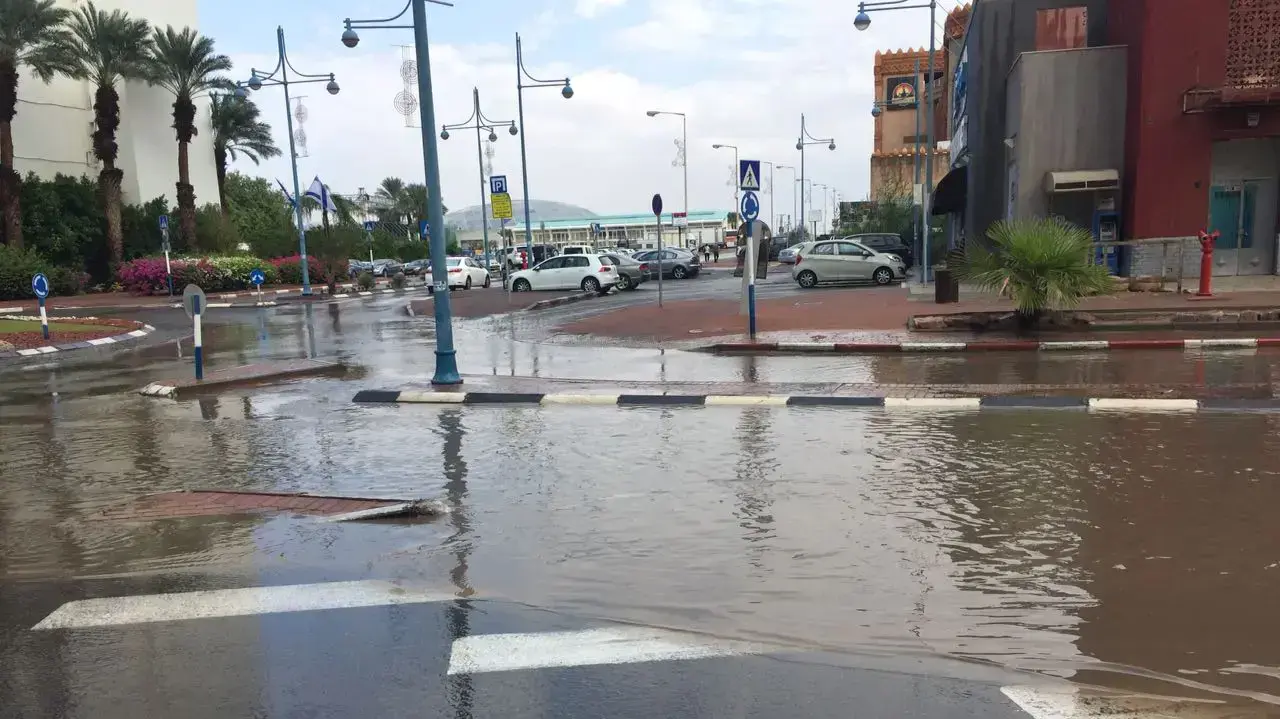 הצפות באילת, 28 באוקטובר 2016 הצפות באילת, 28 באוקטובר 2016