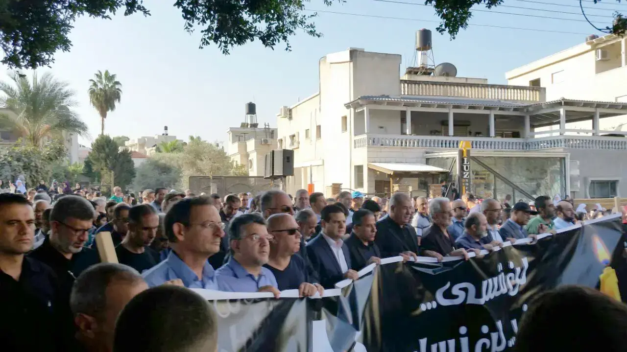 תהלוכה בכפר קאסם לציון 60 שנים לטבח בכפר. 29 באוקטובר 2016 תהלוכה בכפר קאסם לציון 60 שנים לטבח בכפר. 29 באוקטובר 2016