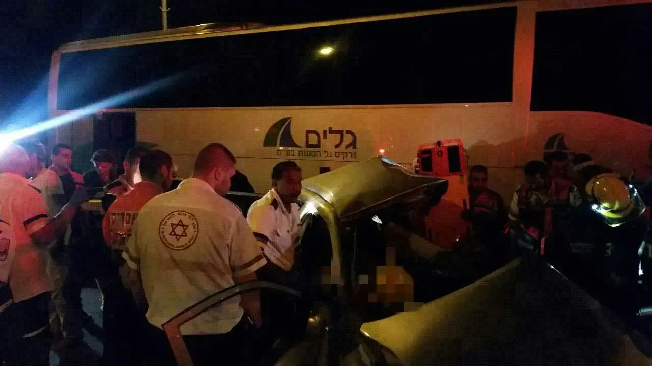 תאונה כביש 31באר שבע תאונה כביש 31באר שבע