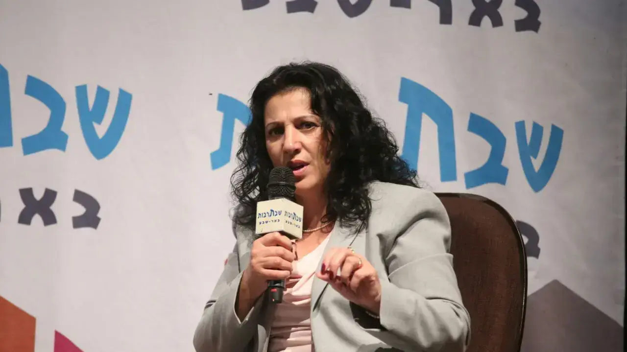 ח"כ נורית קורן באירוע "שבתרבות" בבאר שבע, 5 בנובמבר 2016
