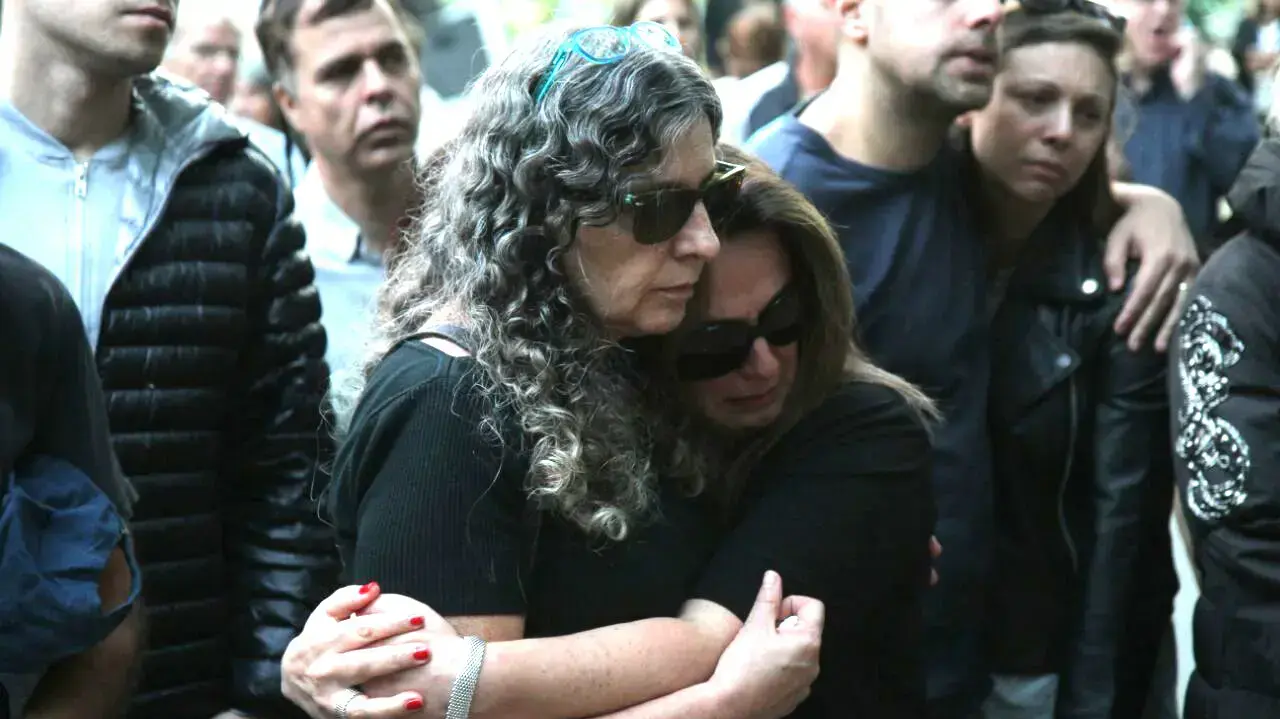 הלוויתה של יעל זאבי, בית העלמין קיבוץ דגניה ב. נובמבר 2016