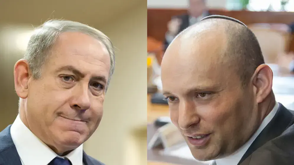 בנימין נתניהו ונפתלי בנט