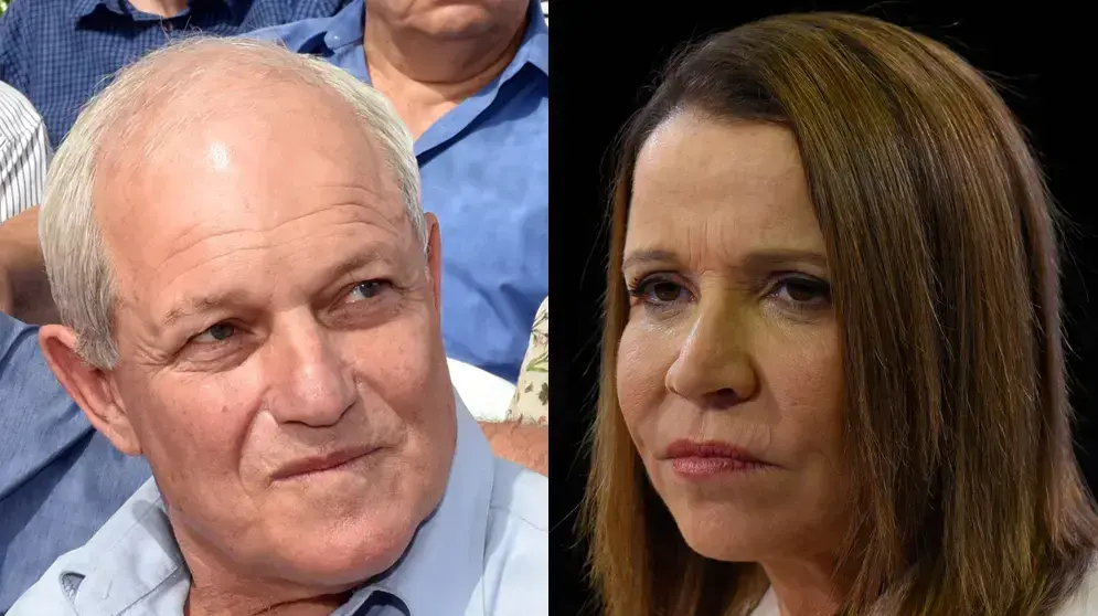 ח"כ שלי יחימוביץ' ושר הרווחה חיים כץ ח"כ שלי יחימוביץ' ושר הרווחה חיים כץ