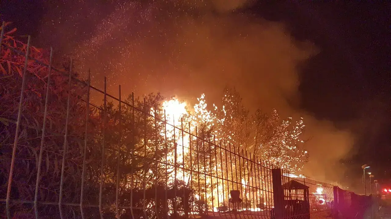 שריפה ביישוב דולב שבבנימין, 23 בנובמבר 2016 שריפה ביישוב דולב שבבנימין, 23 בנובמבר 2016
