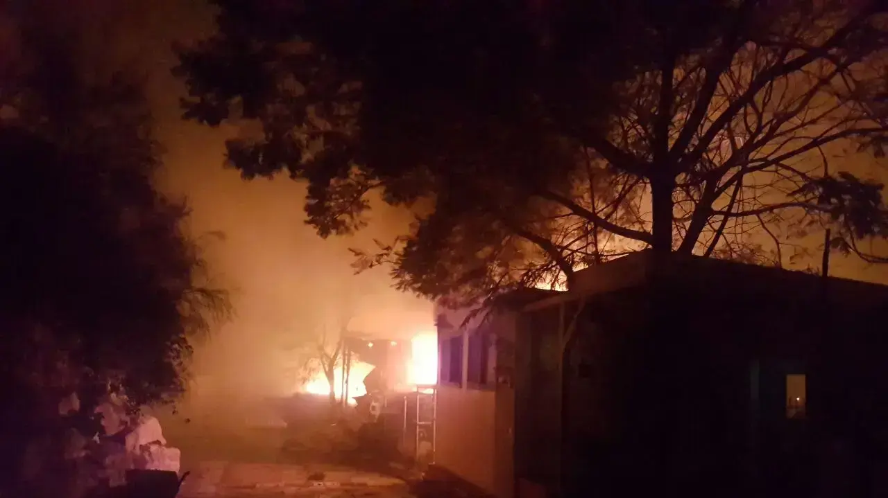 שריפה ביישוב דולב שבבנימין, 23 בנובמבר 2016 שריפה ביישוב דולב שבבנימין, 23 בנובמבר 2016