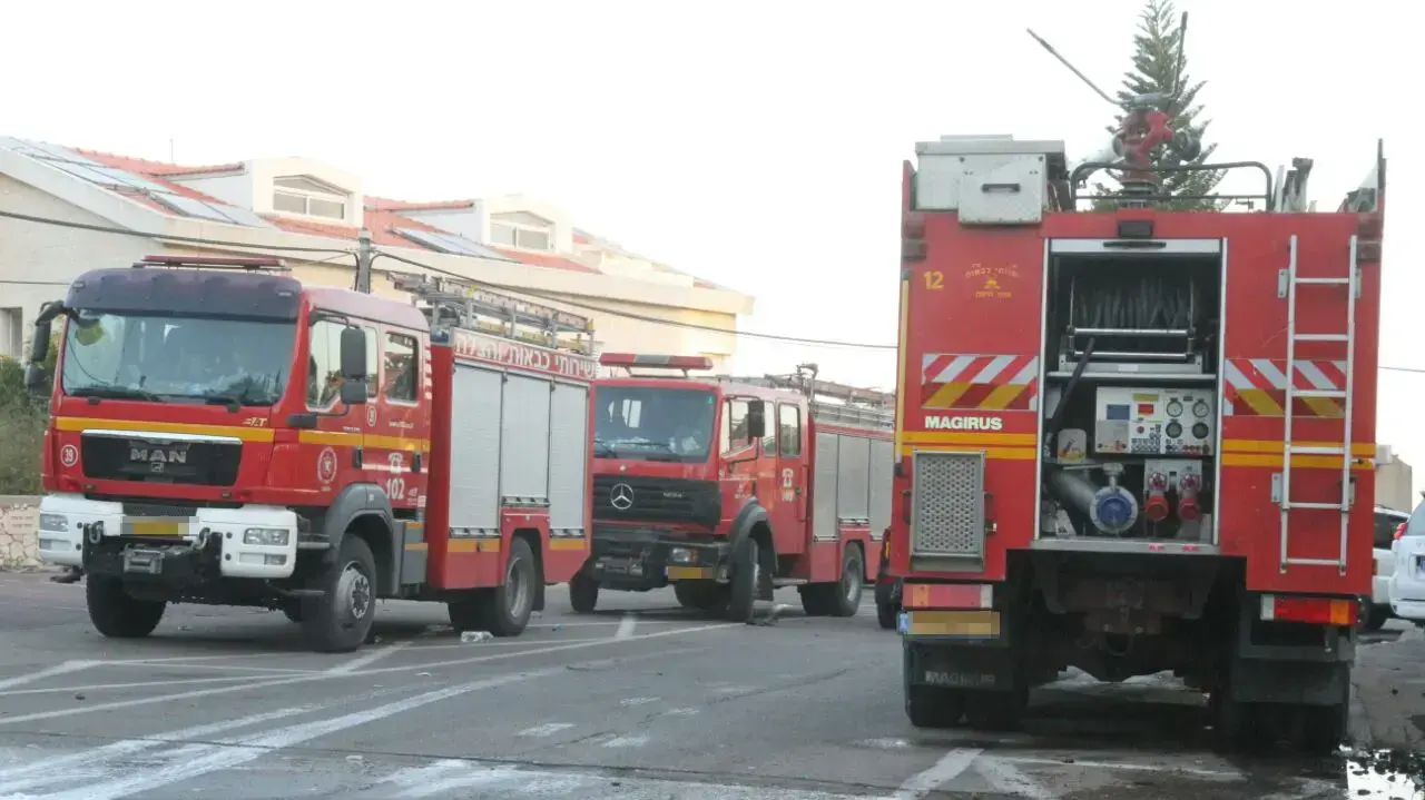 זירת שריפה בחיפה , 25 בנובמבר 2016 זירת שריפה בחיפה , 25 בנובמבר 2016