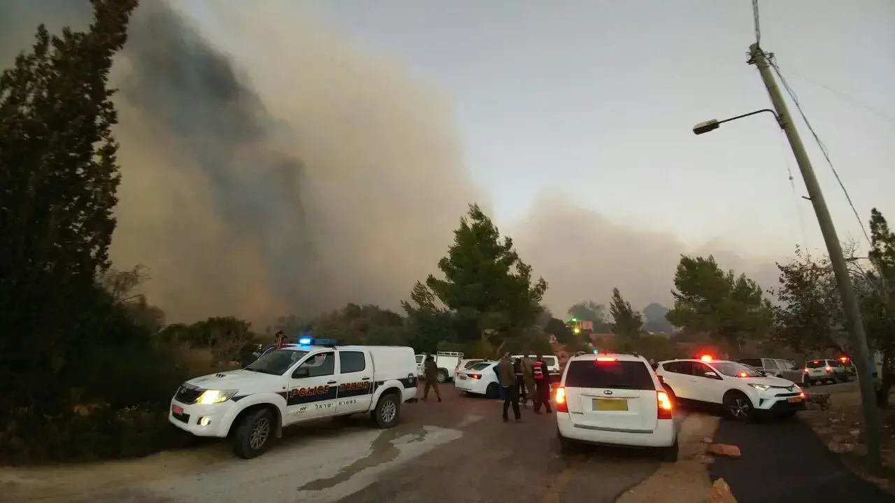 שריפה בנטף, 25 בנובמבר 2016 שריפה בנטף, 25 בנובמבר 2016